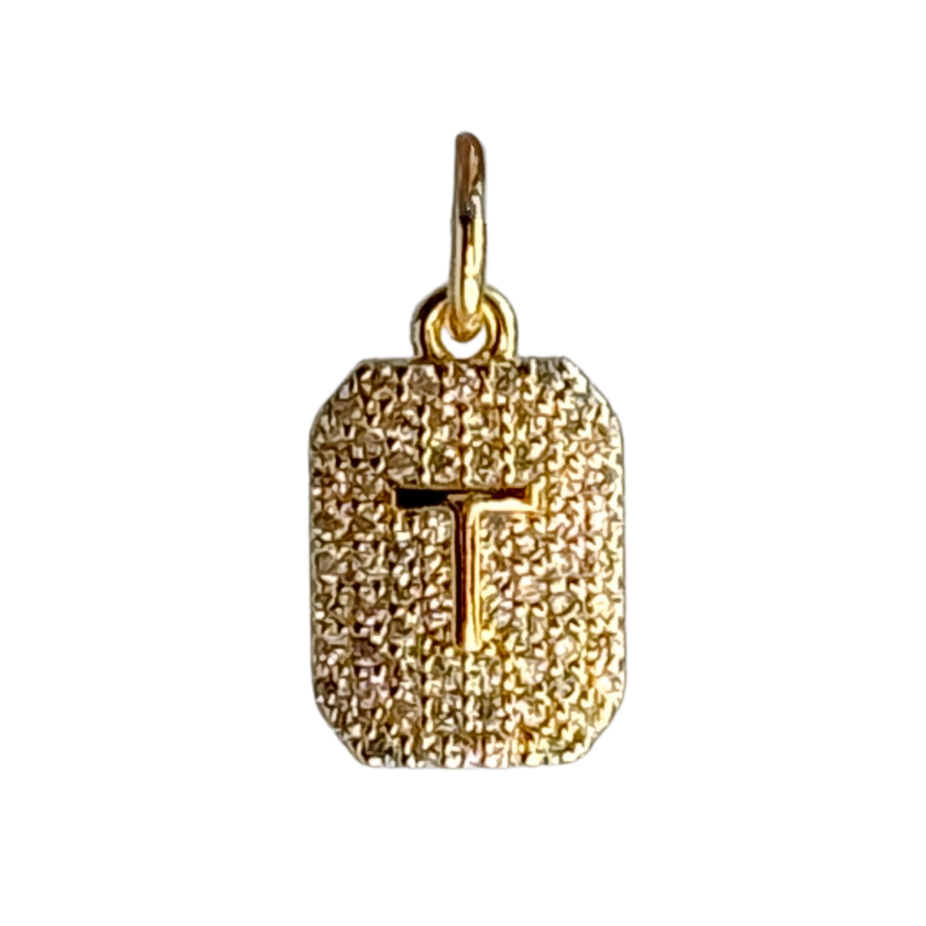 CZ Initial Charm - Layer It Jewelry