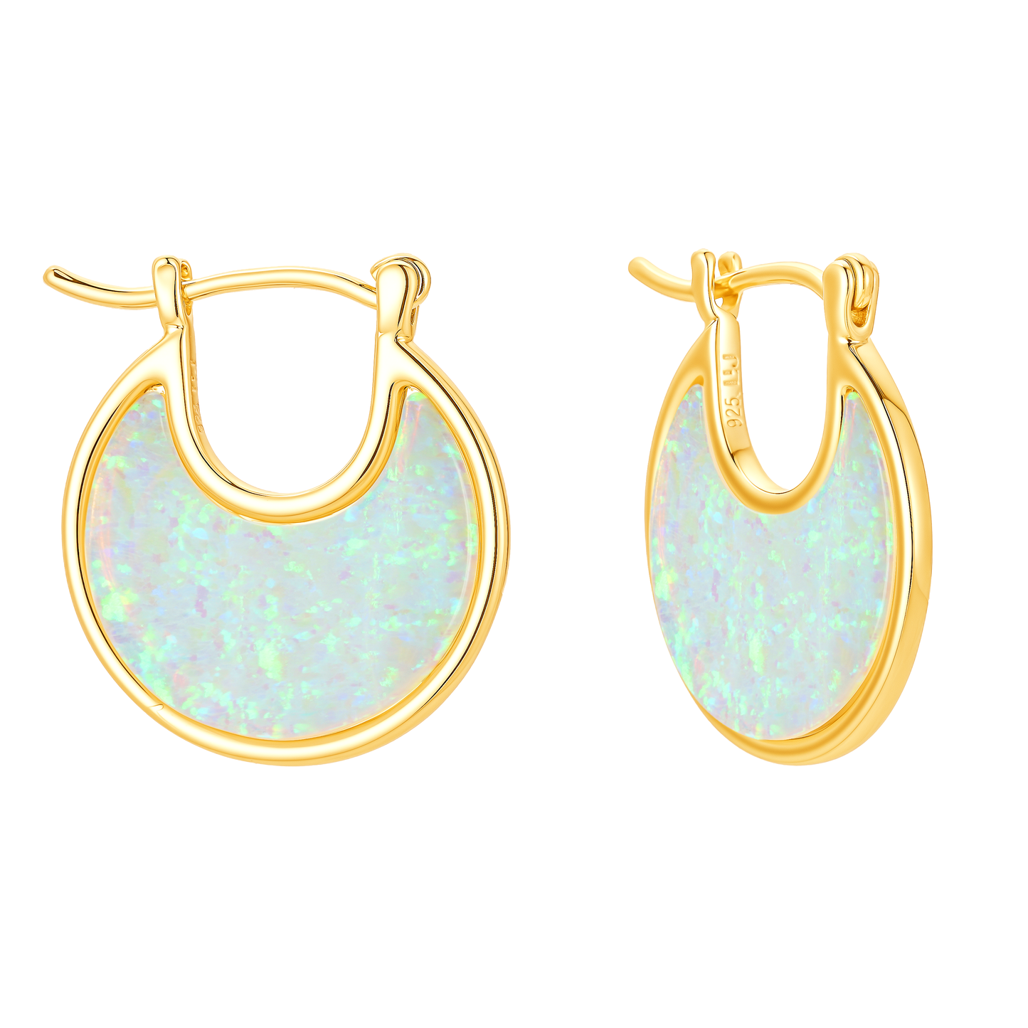 Opal Eclipse Hoops