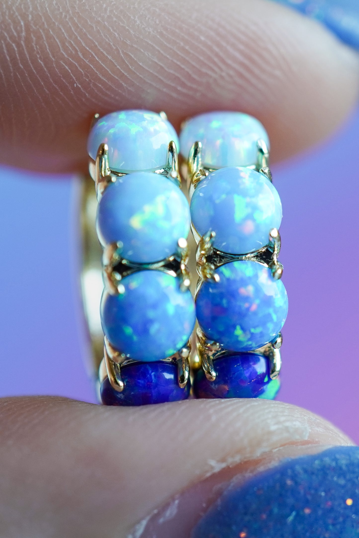 Design Your Own Large Opal Huggies