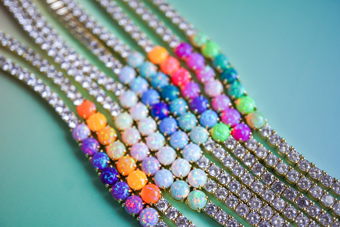 Design Your Own Opal Tennis Bracelet