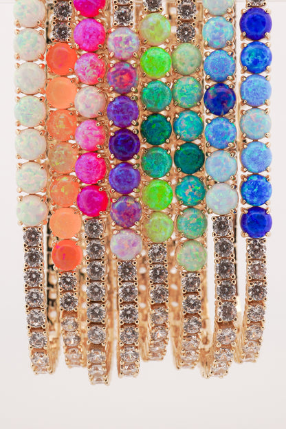 Opal Tennis Bracelet