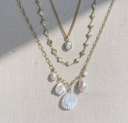 Born of the Sea Charm Necklace - Layer It Jewelry