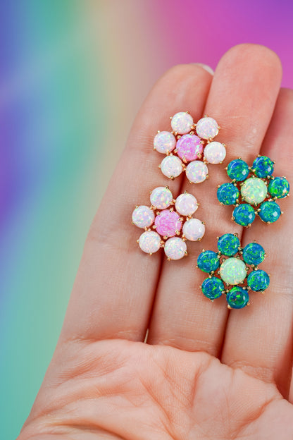 Design Your Own Daisy Stud Earrings