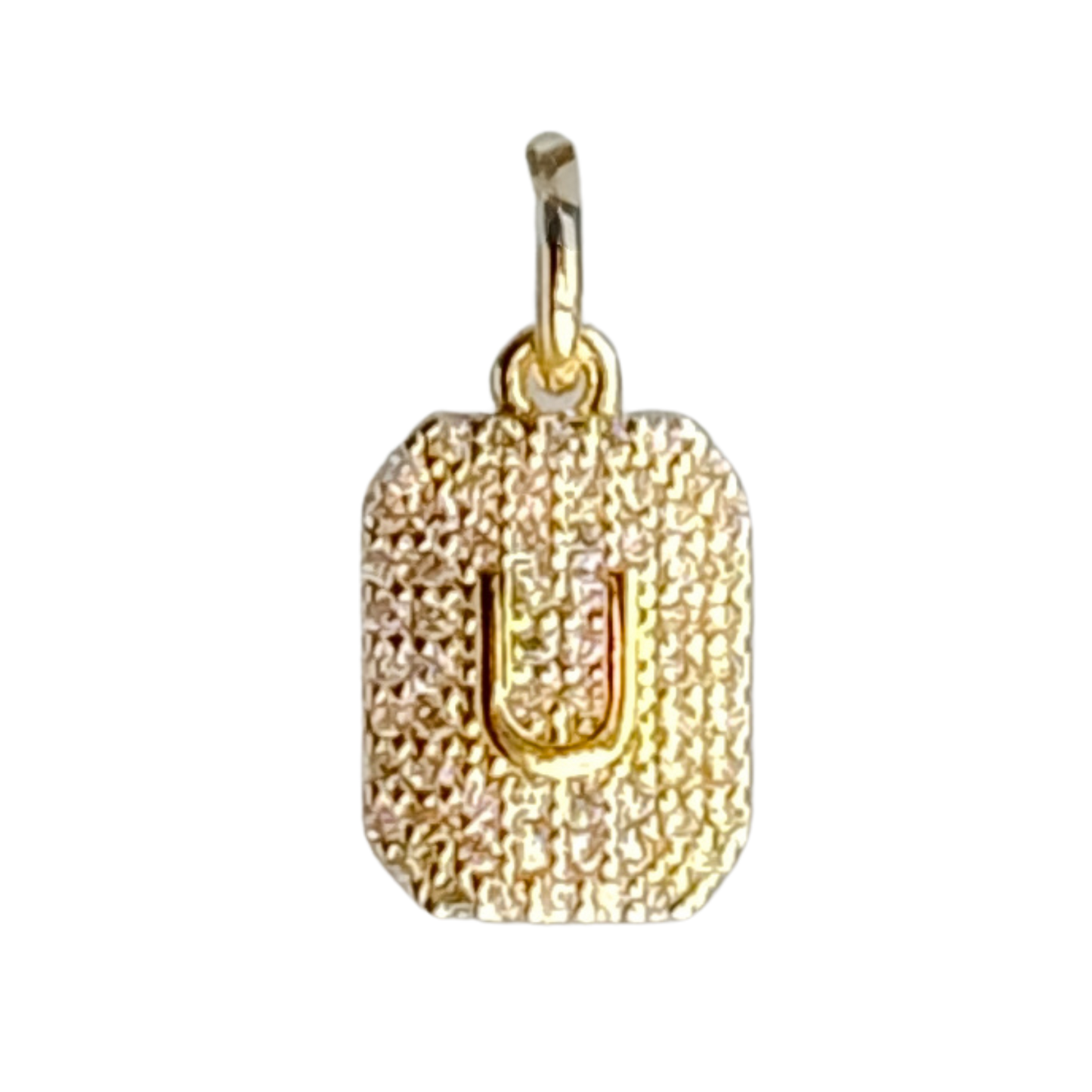 CZ Initial Charm - Layer It Jewelry