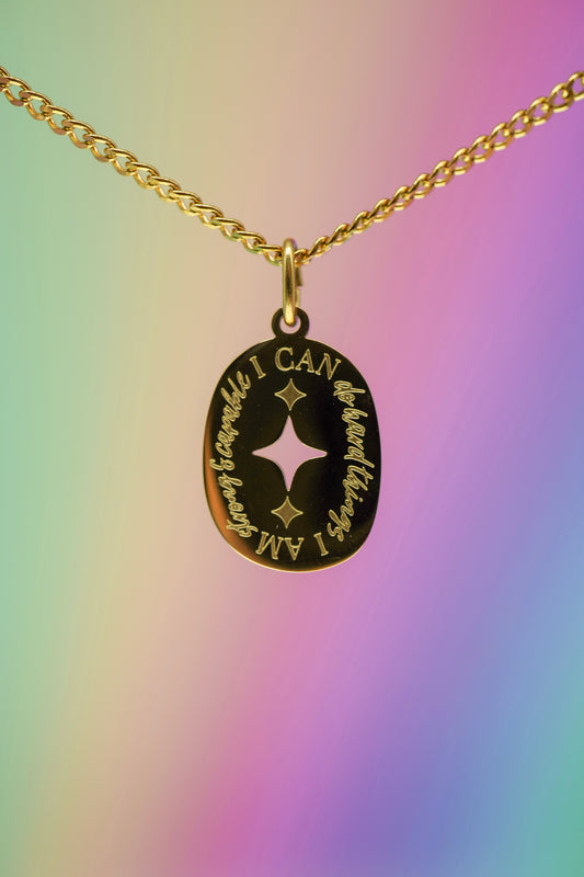 I can/I am Affirmation Necklace
