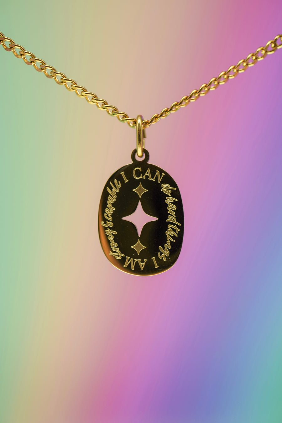 I can/I am Affirmation Necklace