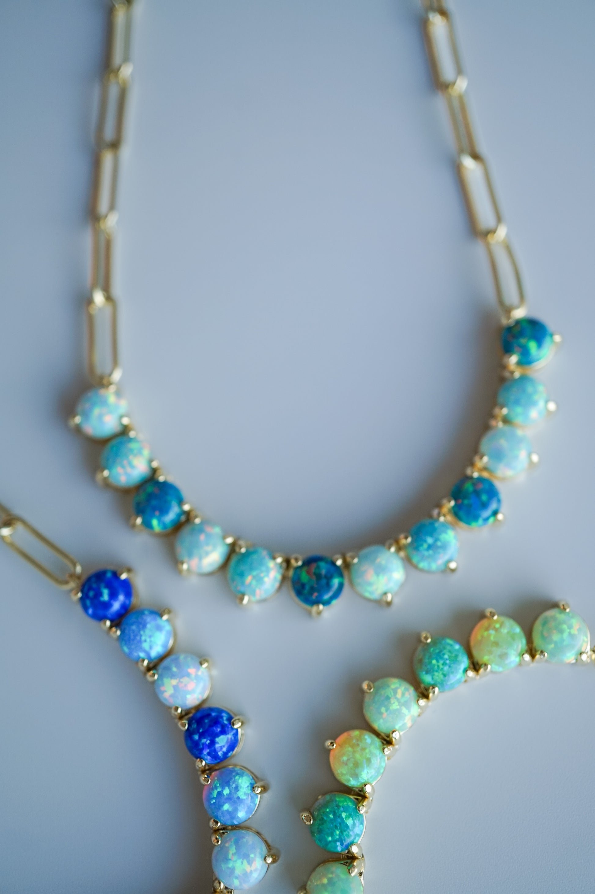 The Opal Tennis Chain - Mixes - Layer It Jewelry