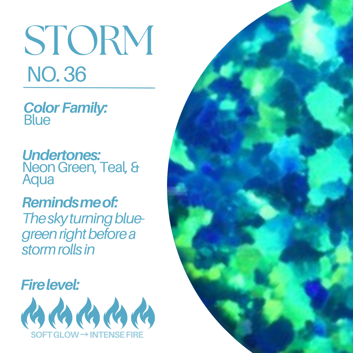 Storm Lab Opal Aurora Necklace - Layer It Jewelry