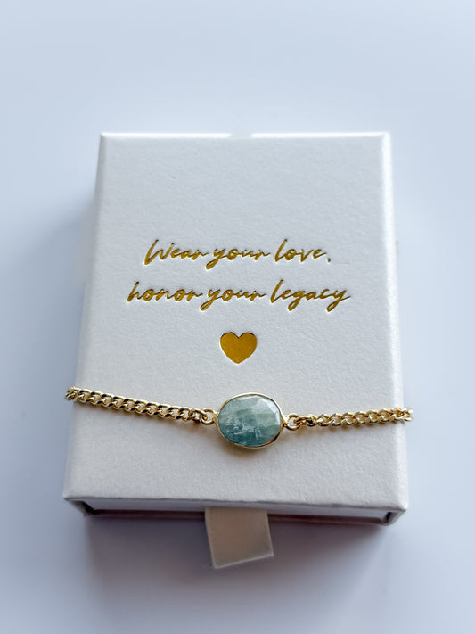 Personalized Birthstone Legacy Necklace - Layer It Jewelry