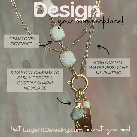 Design your Own Magic Charm Necklace - Layer It Jewelry
