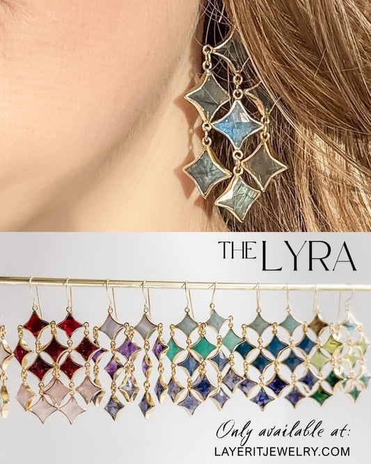 Design Your Own Lyra Earrings - Layer It Jewelry