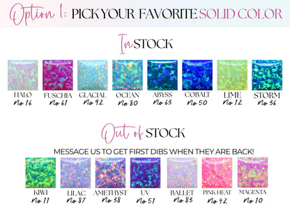 Demi Fine Lab Opal Tennis Chain | Design your Own