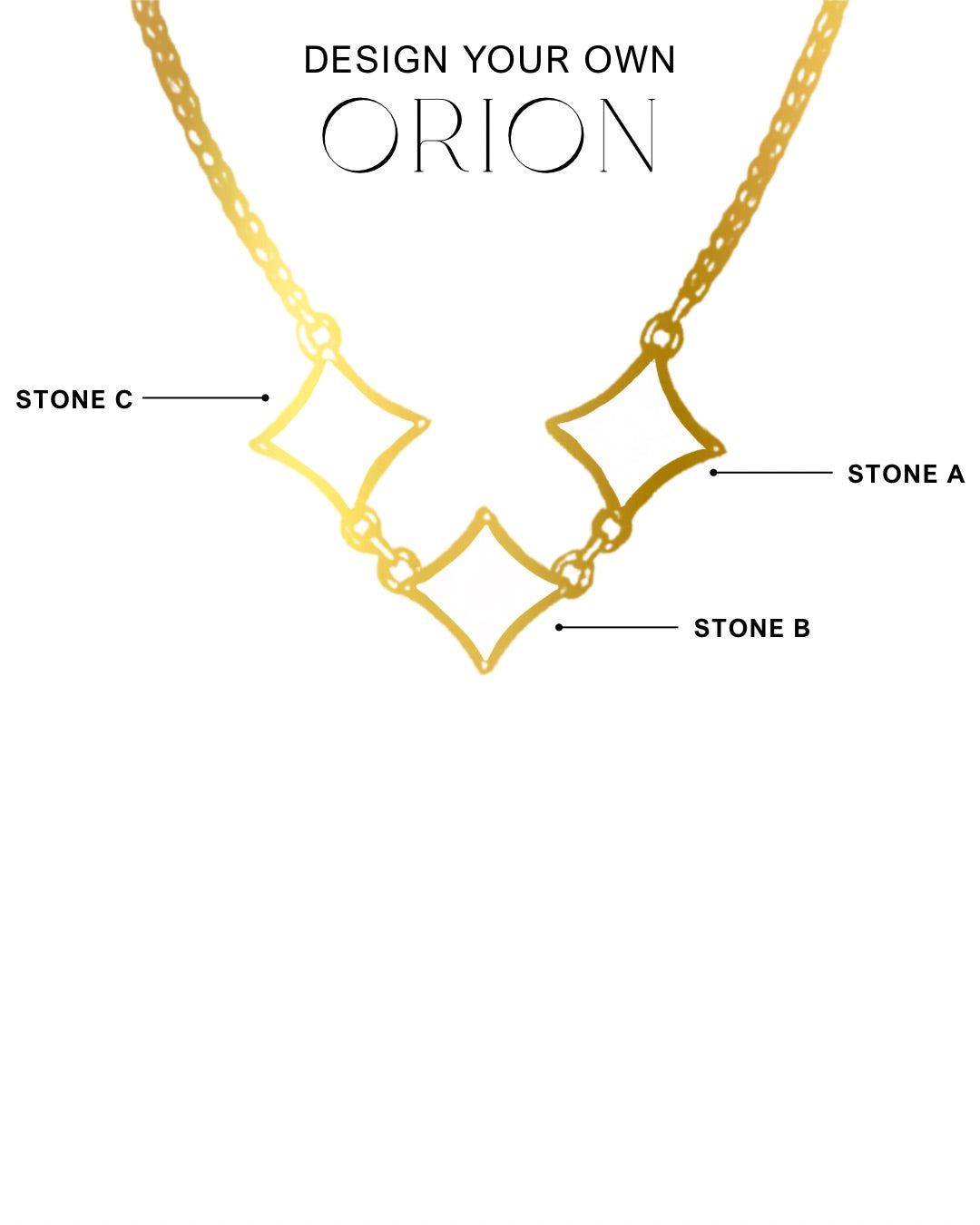 Design Your Own Orion Necklace - Main Image