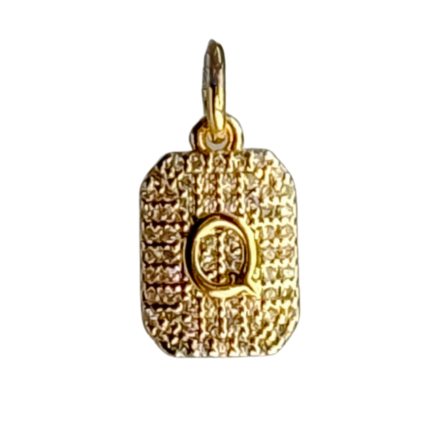 CZ Initial Charm - Layer It Jewelry