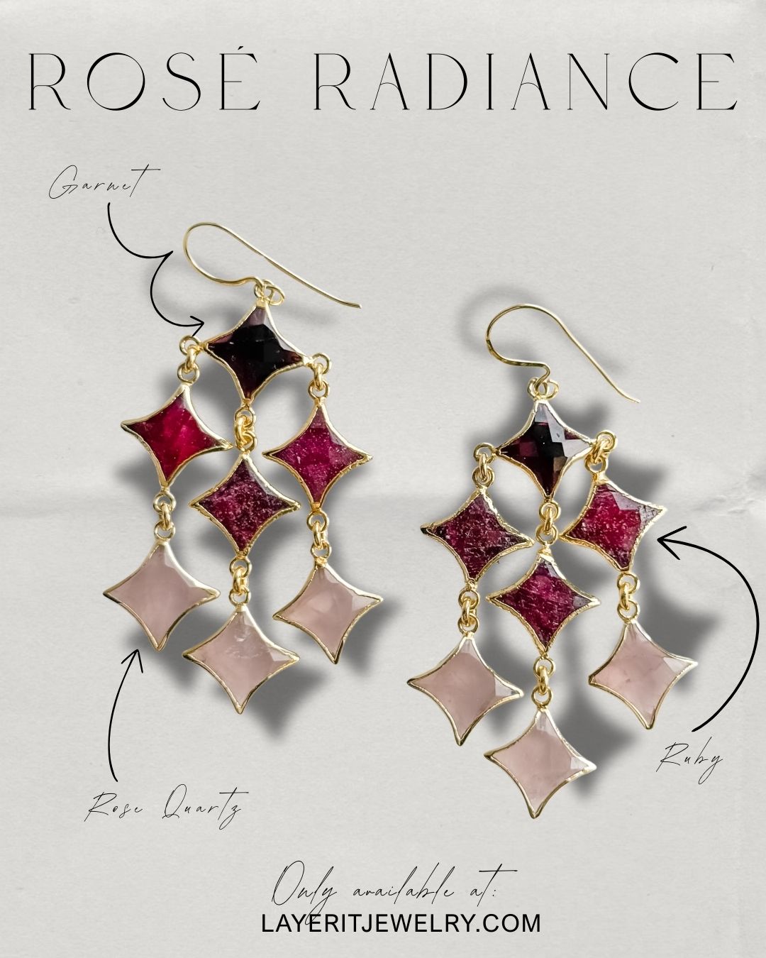 Design Your Own Lyra Earrings - Layer It Jewelry