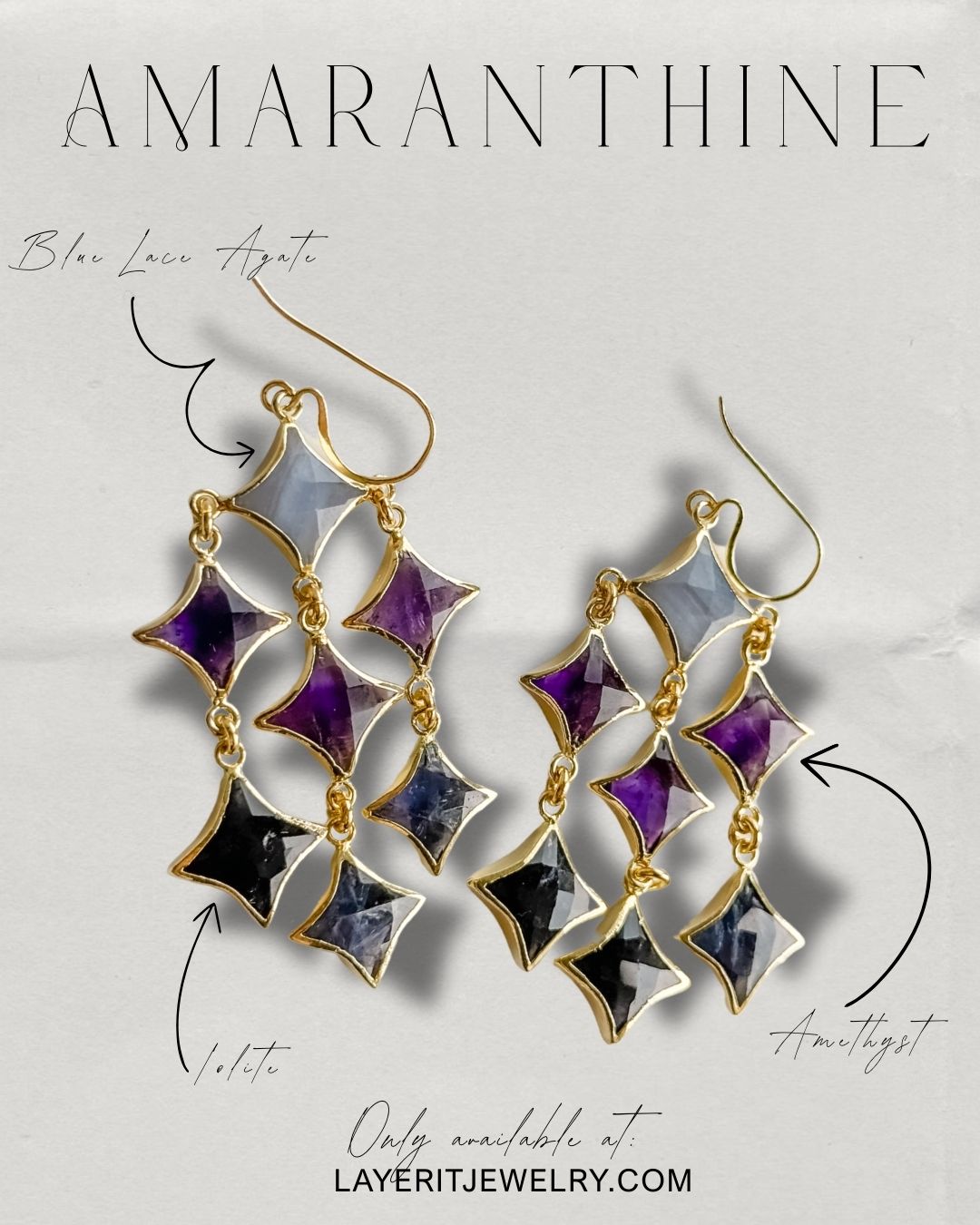 Design Your Own Lyra Earrings - Layer It Jewelry