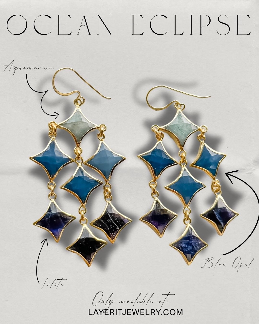 Design Your Own Lyra Earrings - Layer It Jewelry