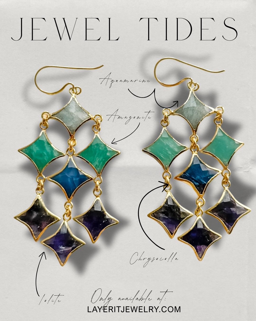 Design Your Own Lyra Earrings - Layer It Jewelry