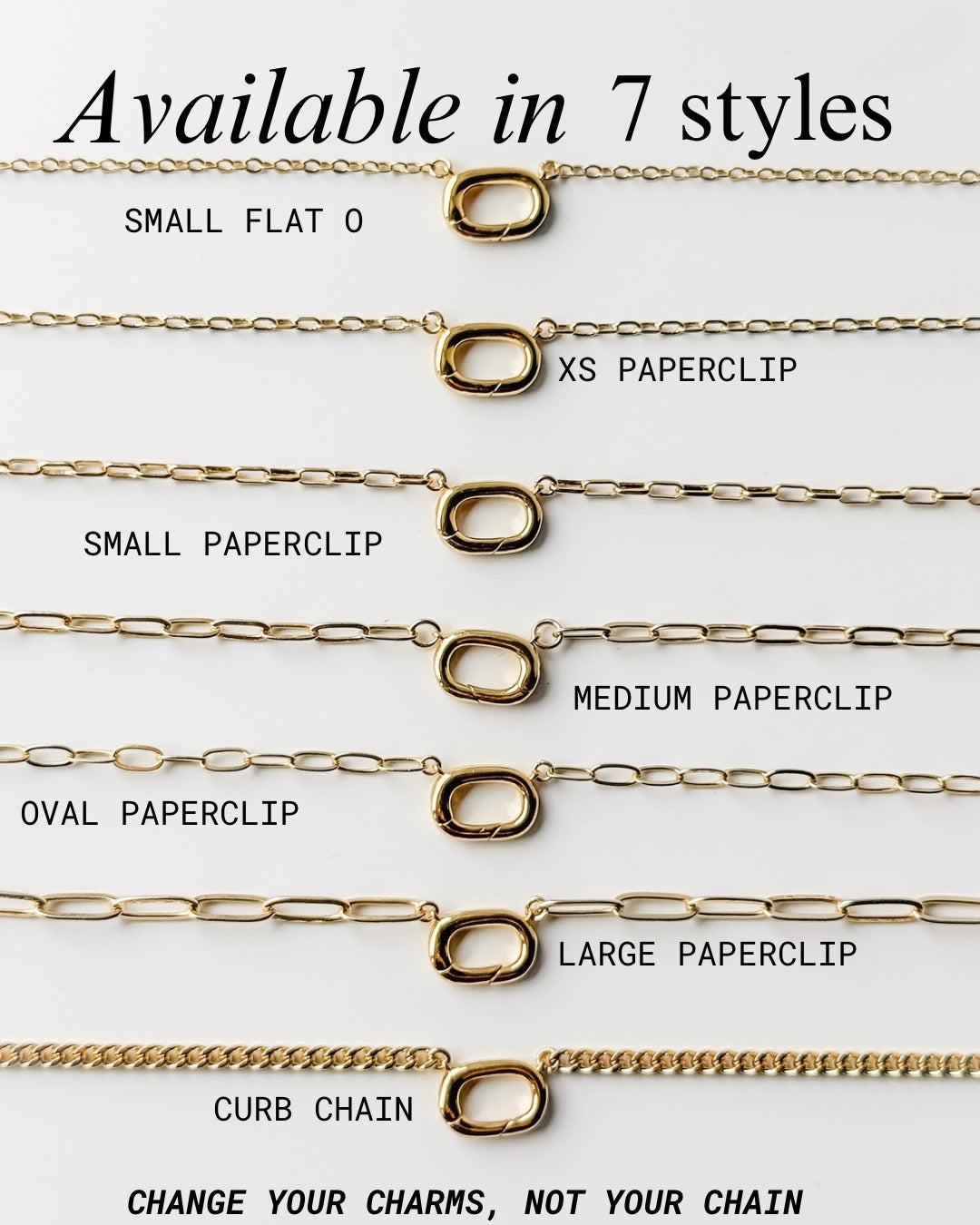 Charm Catcher Necklace – Swappable Charm Jewelry - Layer It Jewelry