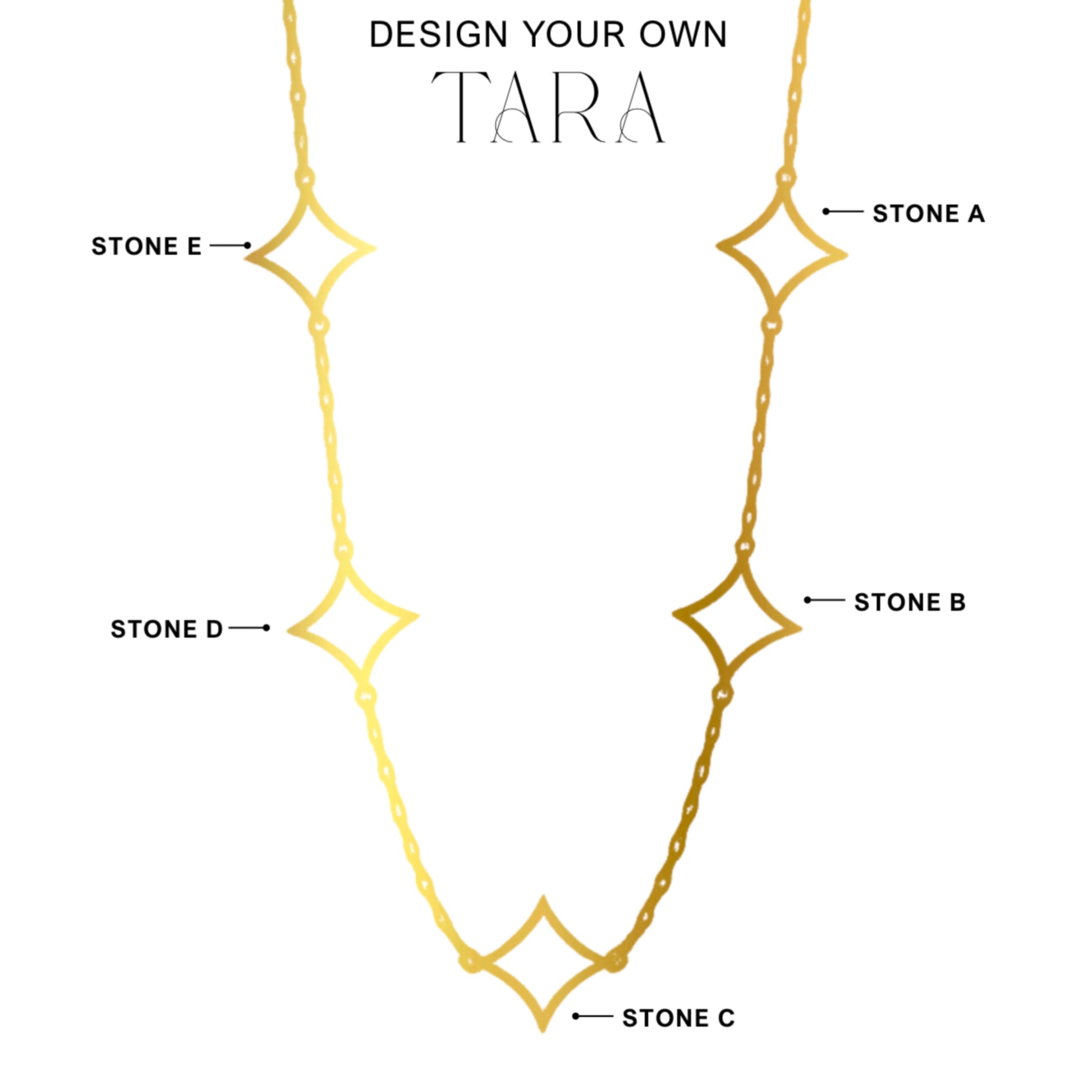 Design Your Own Tara Necklace - Layer It Jewelry