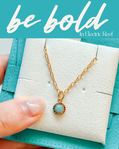 Rainbow Opal Necklace