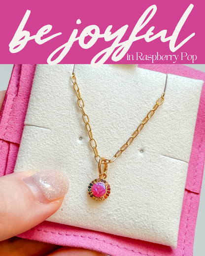 Rainbow Opal Necklace