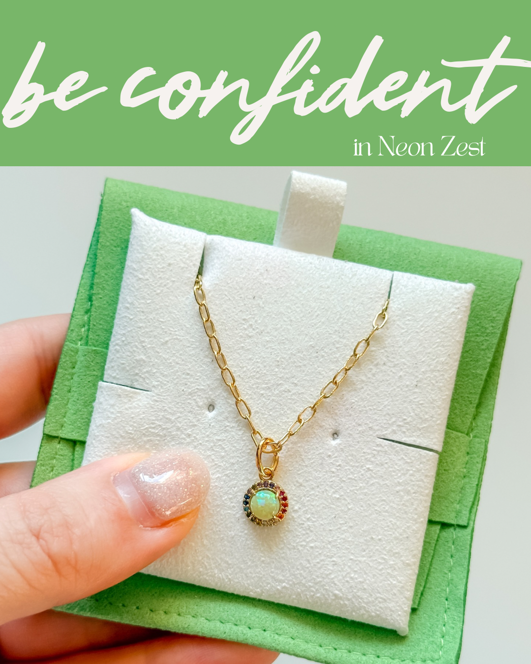 Rainbow Opal Necklace