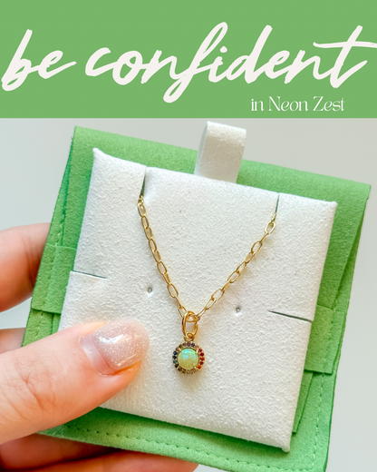 Rainbow Opal Necklace