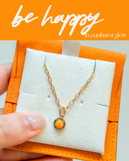Rainbow Opal Necklace