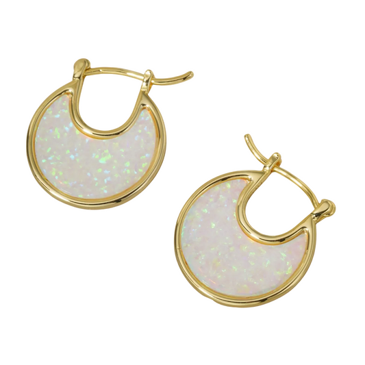 Opal Eclipse Hoops