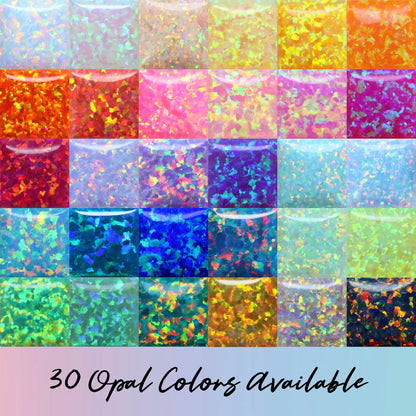 The Opal Hoops - Layer It Jewelry