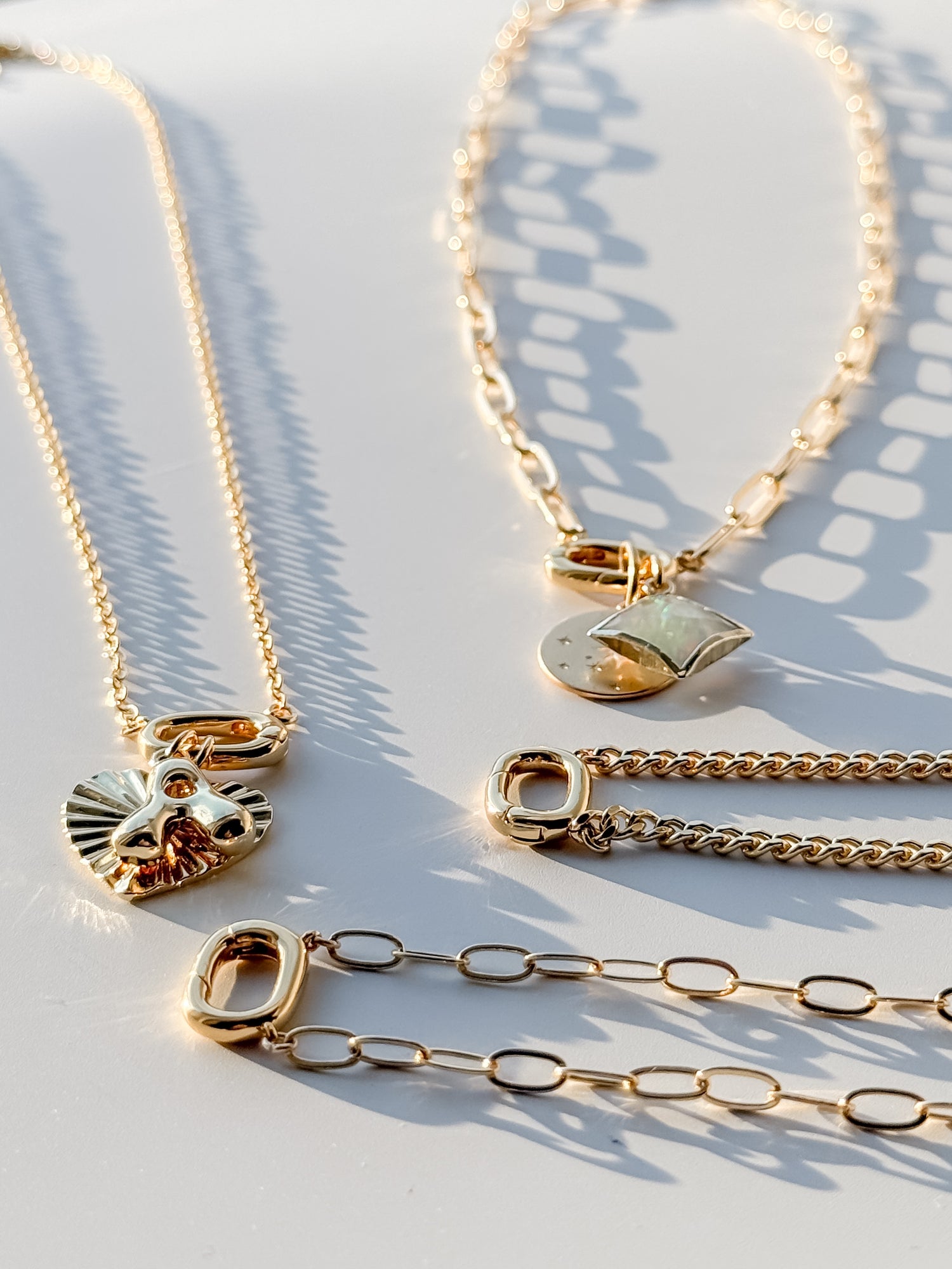 Charm Catcher Necklace – Swappable Charm Jewelry - Layer It Jewelry