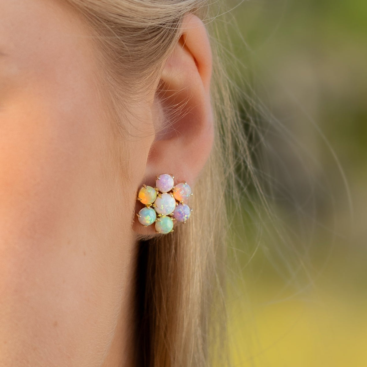 Design Your Own Daisy Stud Earrings