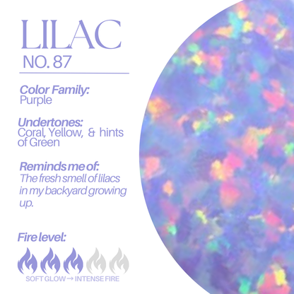 The Purple Lab Opal Hoops - Layer It Jewelry