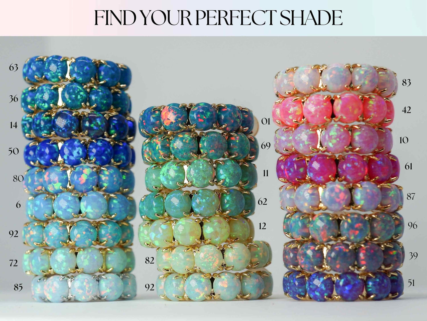 The Lab Opal Hoops | Available in 40+ Colors - Layer It Jewelry