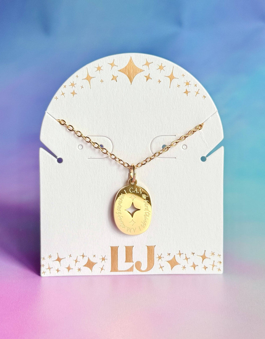 I can/I am Affirmation Necklace