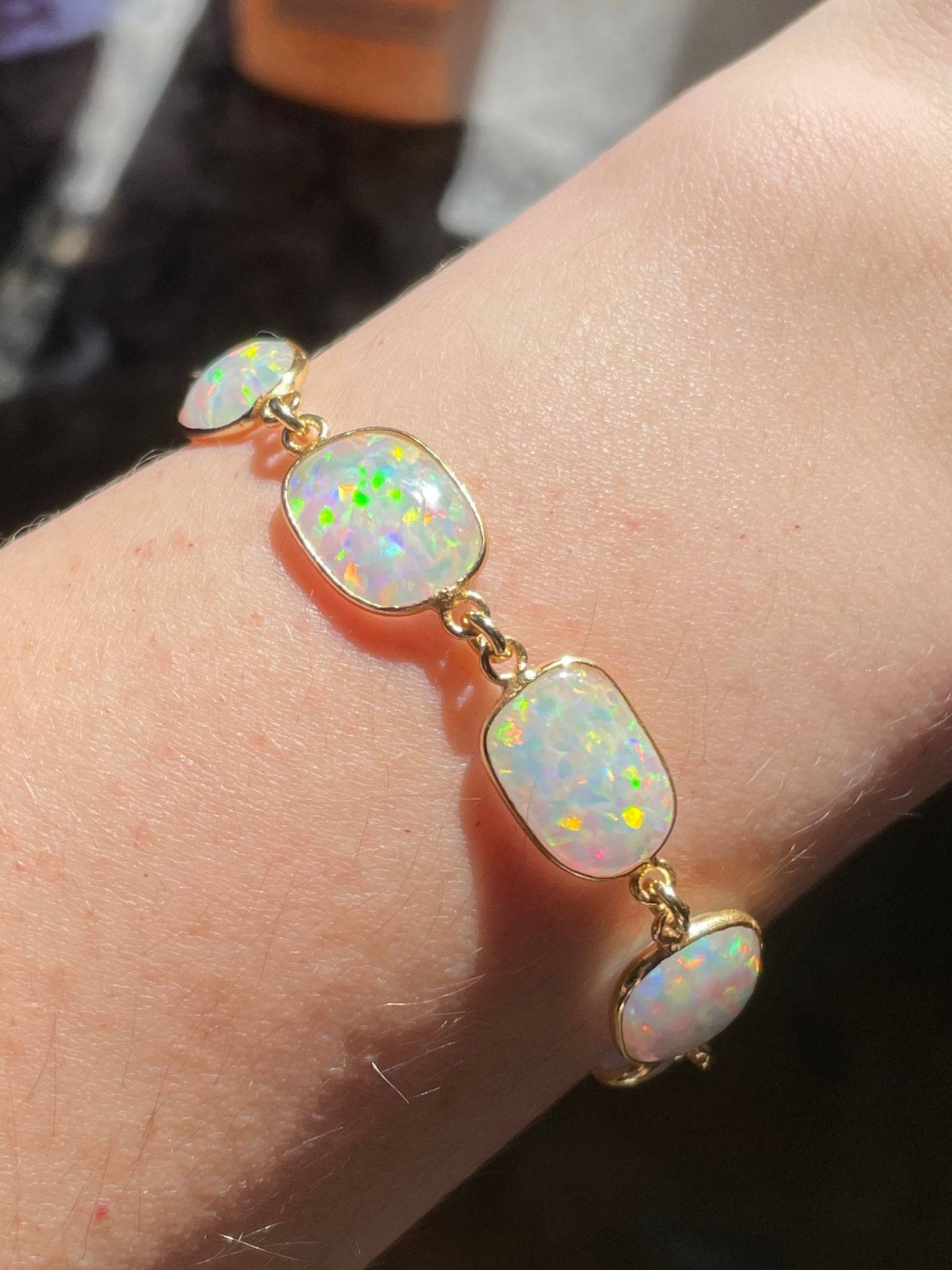 Kyocera Opal Bracelet - Layer It Jewelry