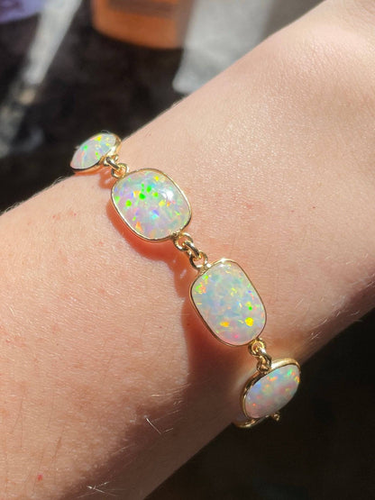 Kyocera Opal Bracelet - Layer It Jewelry