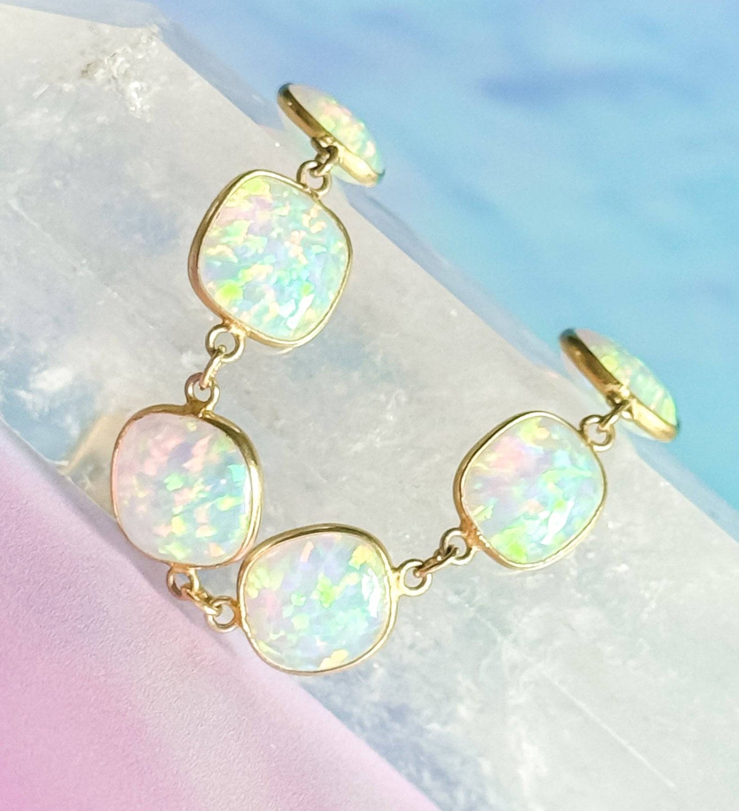 Kyocera Opal Bracelet - Layer It Jewelry