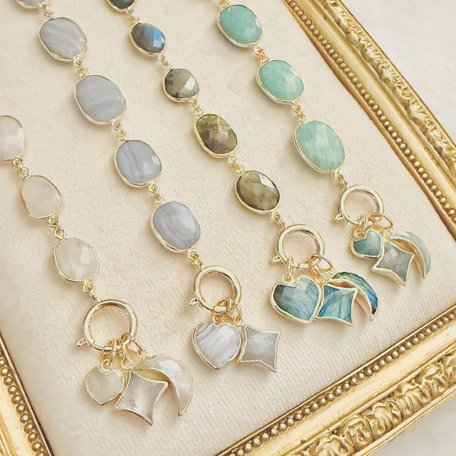 Thea Moon Charm Bracelet