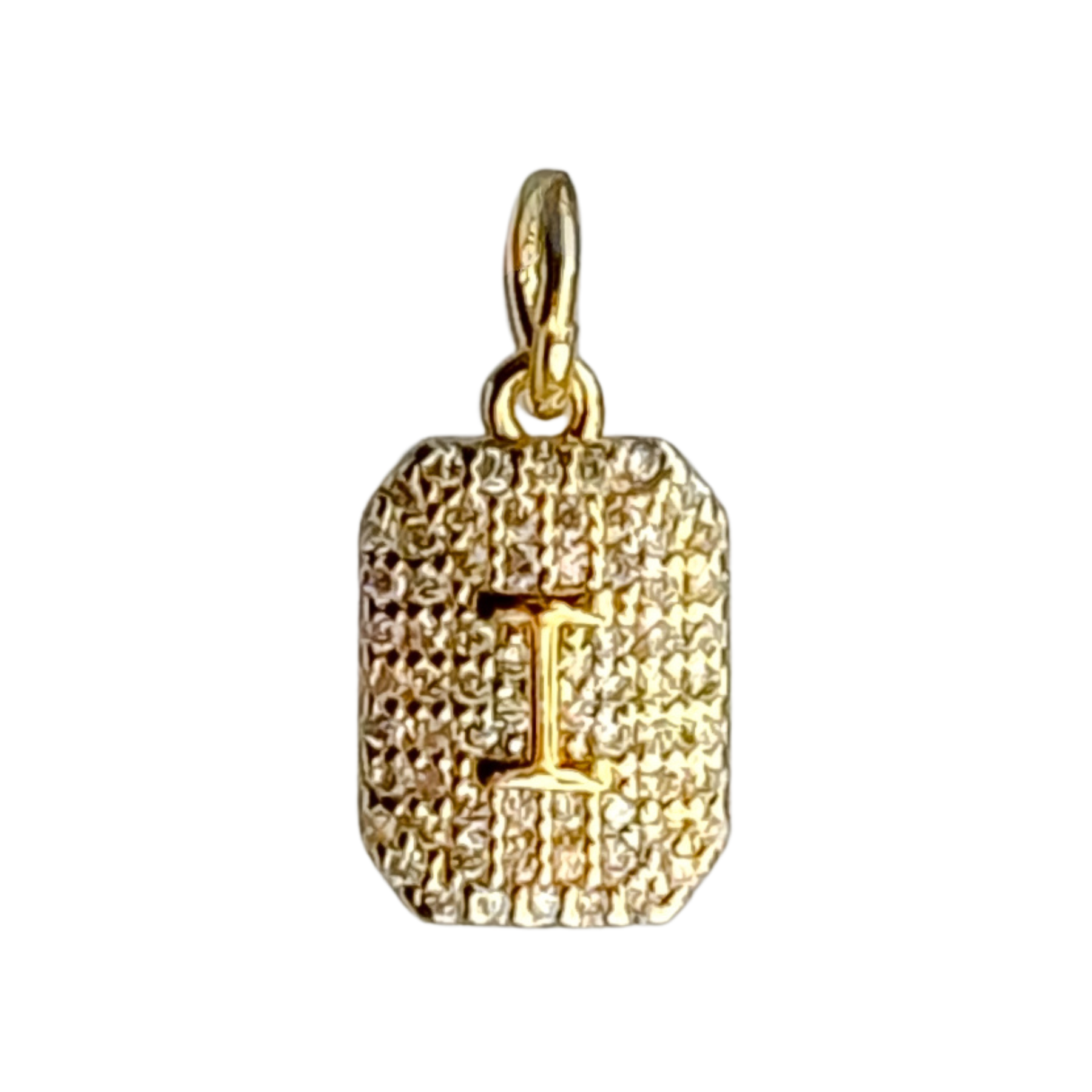 CZ Initial Charm - Layer It Jewelry
