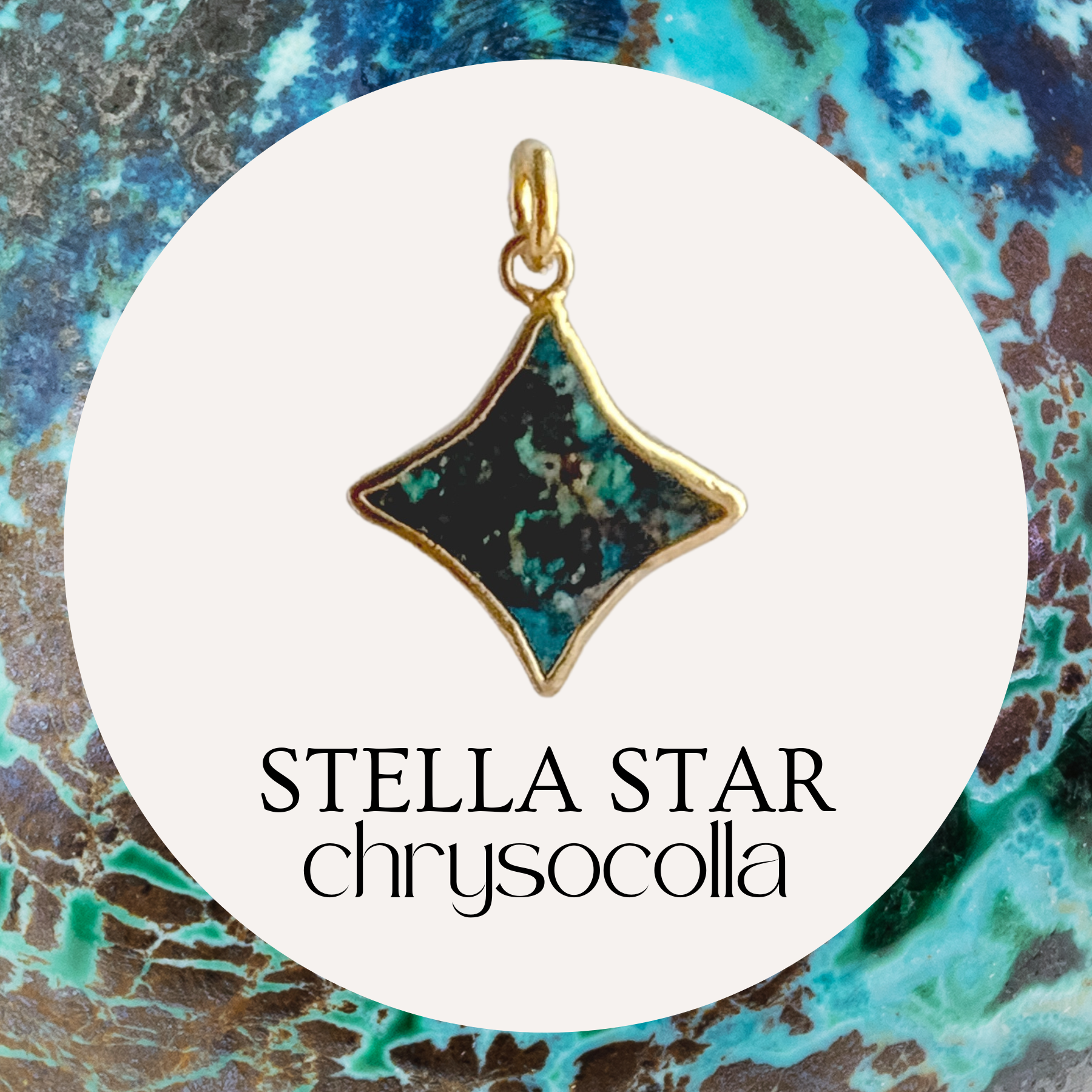 Stella Star Gemstone Charm - Layer It Jewelry