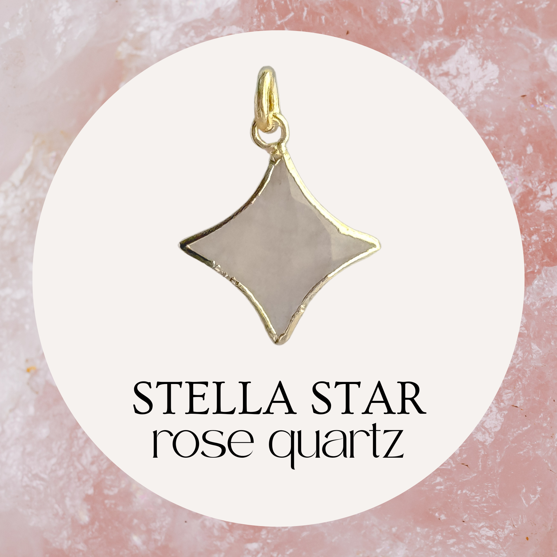 Stella Star Gemstone Charm - Layer It Jewelry