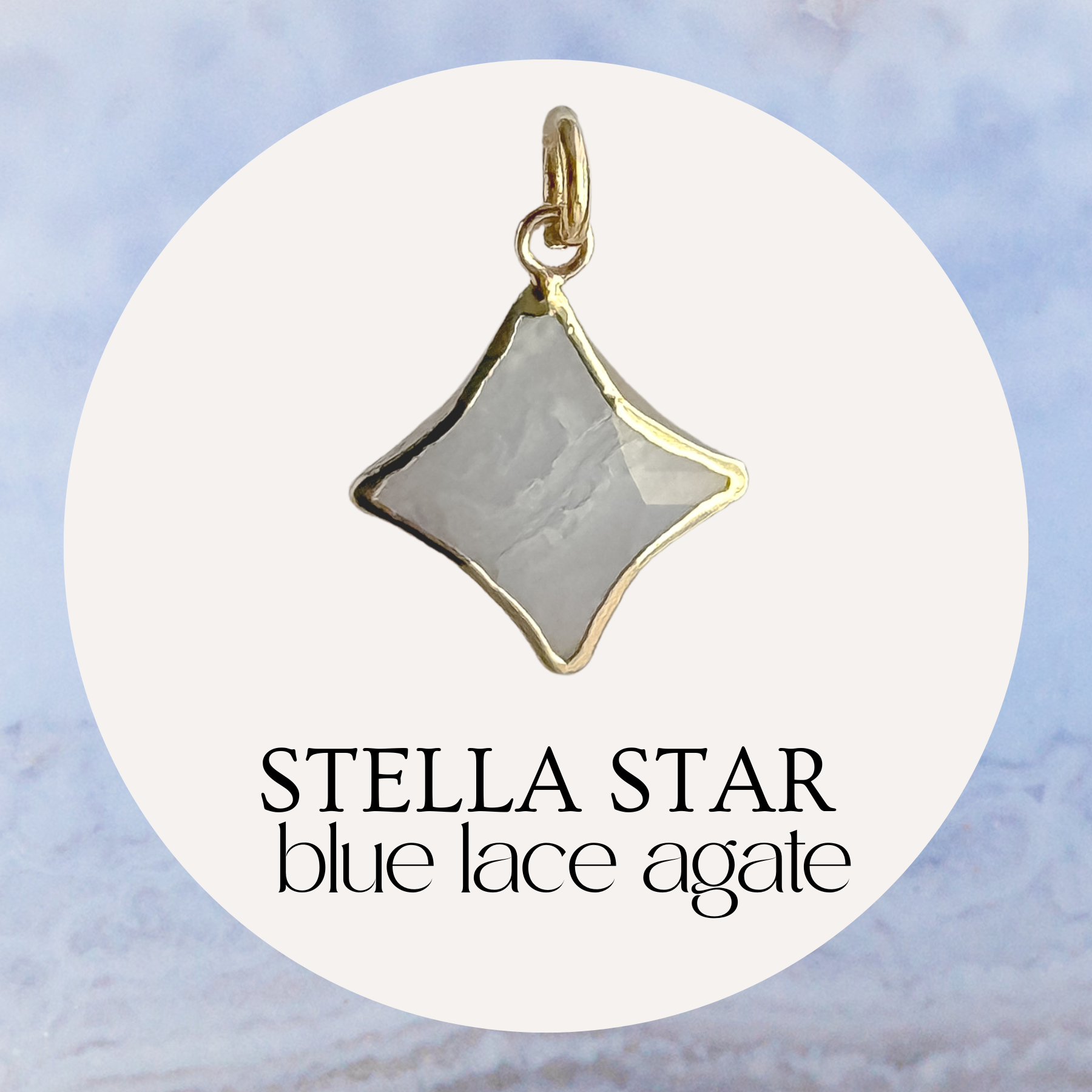 Stella Star Gemstone Charm - Layer It Jewelry