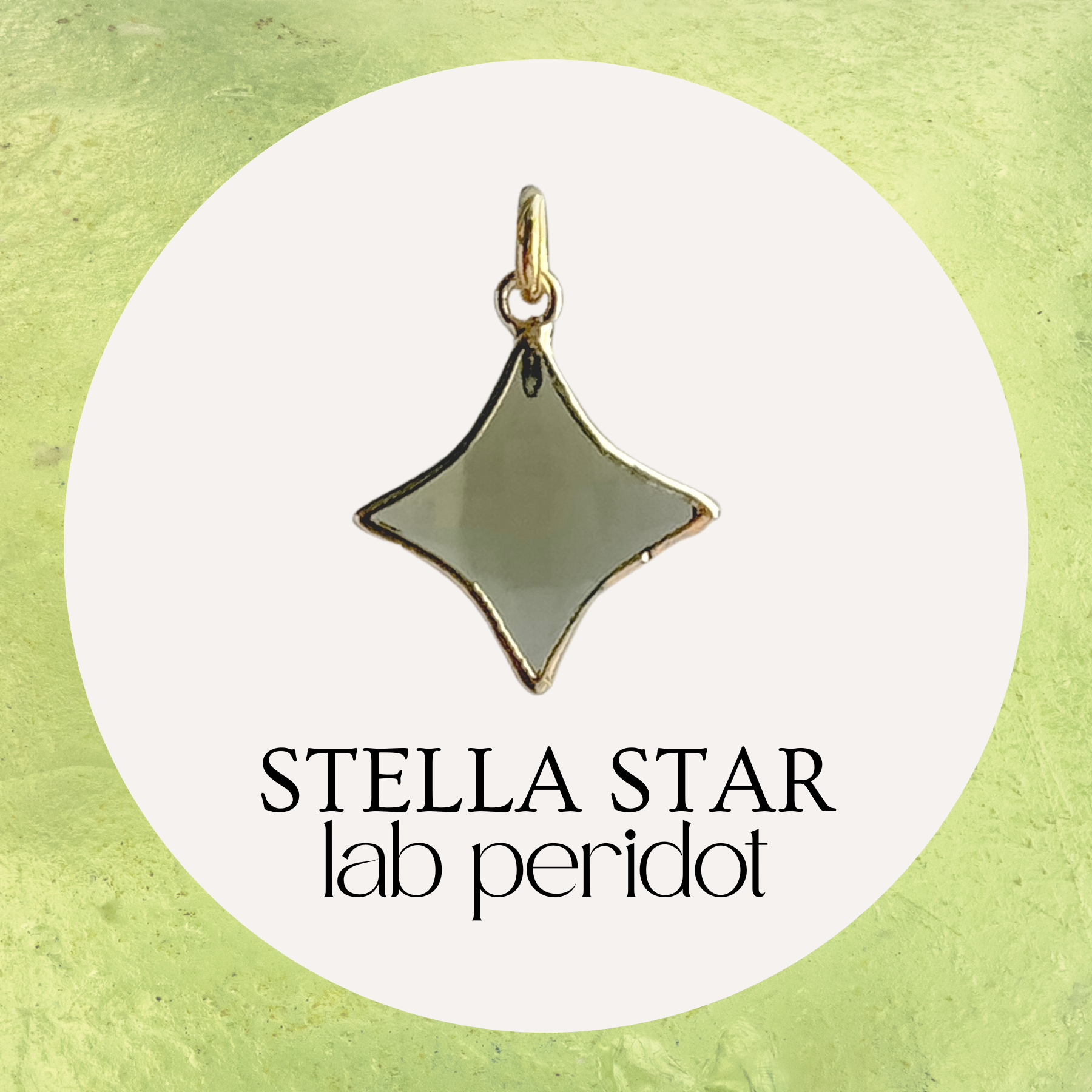 Stella Star Gemstone Charm - Layer It Jewelry