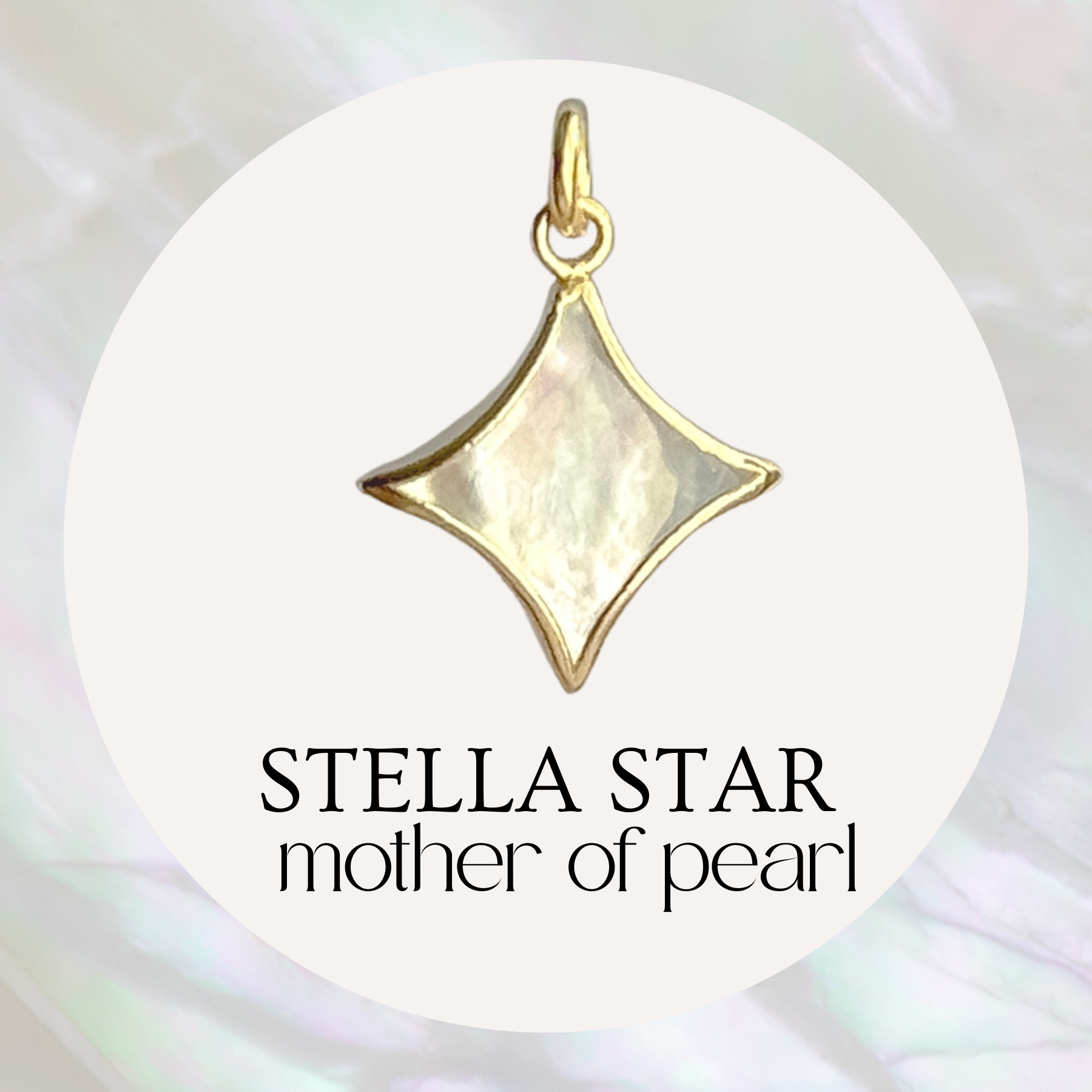 Stella Star Gemstone Charm - Layer It Jewelry
