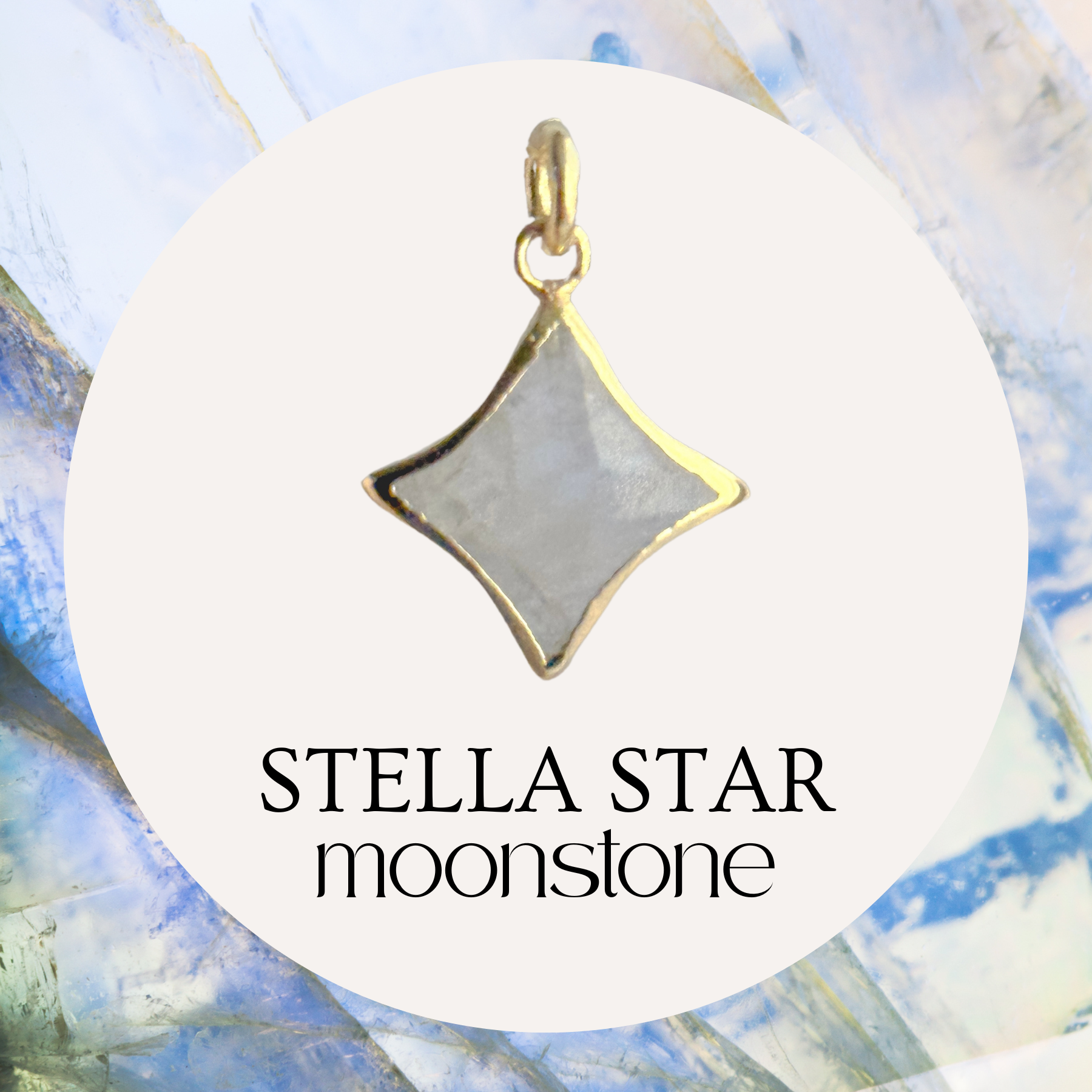 Stella Star Gemstone Charm - Layer It Jewelry