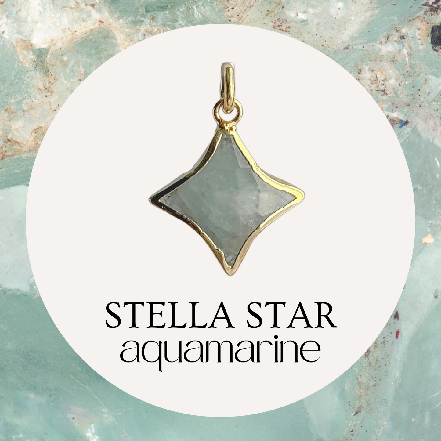 Stella Star Gemstone Charm - Layer It Jewelry