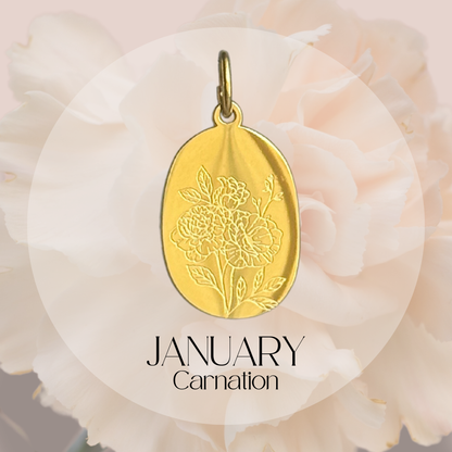 Birthflower Charm - Just the Charm - Layer It Jewelry