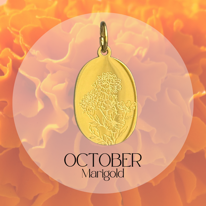 Birthflower Charm - Just the Charm - Layer It Jewelry